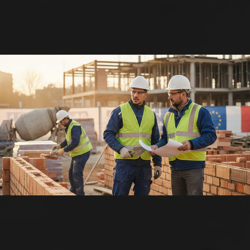BTP : les avantages de l&rsquo;intérim roumain pour vos chantiers de construction