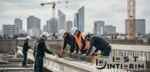 Recrutement stratégique intérimaires BTP : productivité