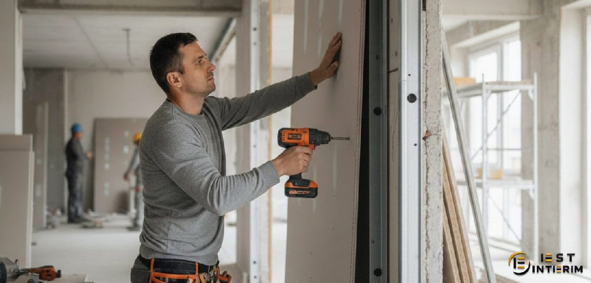 Recruter plaquiste roumain intérim chantiers